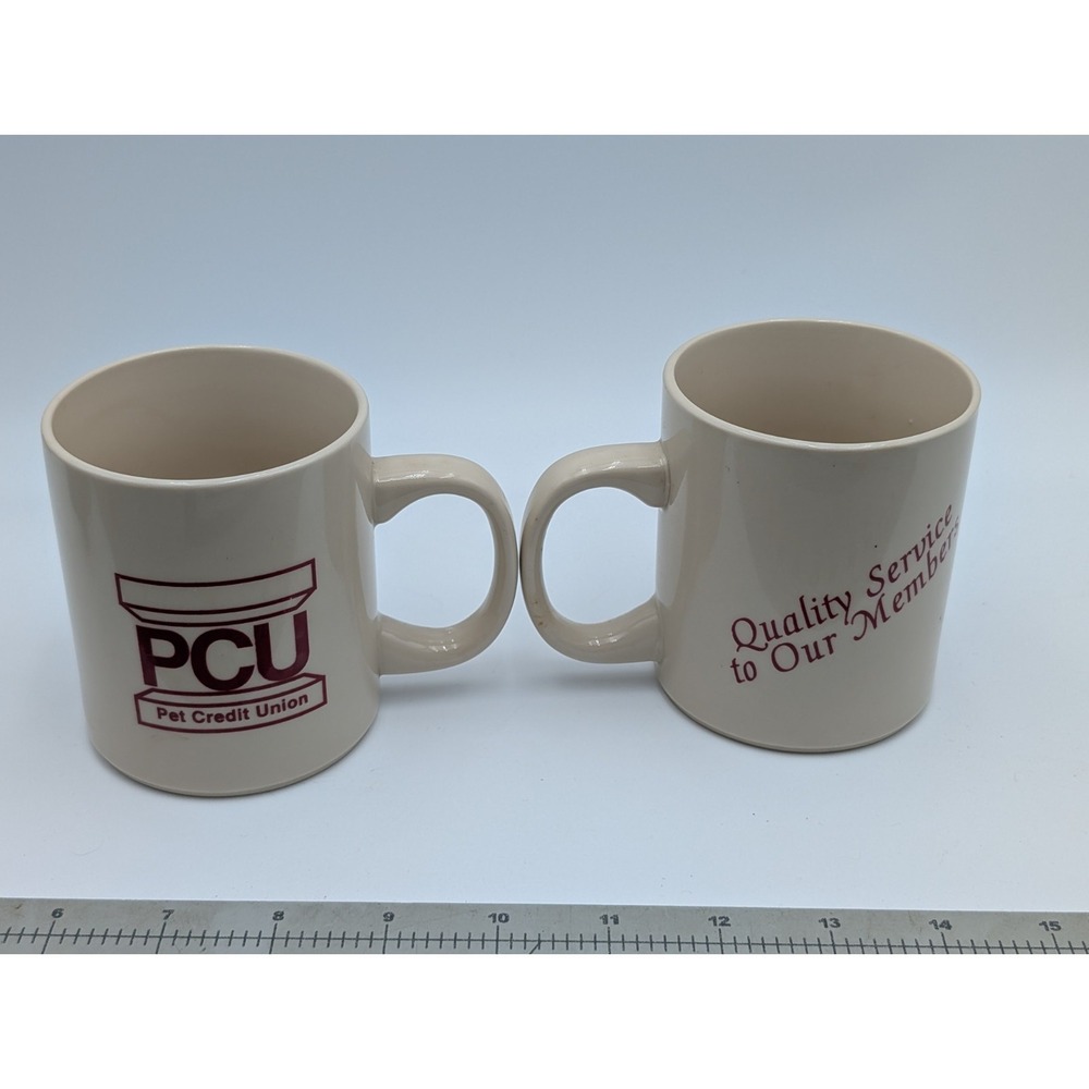 Pet Credit Union Coffee Mug Cup Tan - Picture 3 of 7